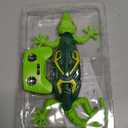 RC Wall Crawler Gecko, Rechargeable Remote Control Robot Kids Toys, Wall Climbing Funny Prank Toys Birthday Gifts for Boys & Girls Ages 4 and Up, Upgrade Low Noise (Green)