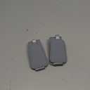 Sotfamily Sunglass Holder for Car Visor, Suede Cloth Magnetic Sunglass Organizer for Car Accessories, 2 Packs, Black