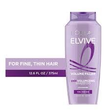 L’Oreal Paris Shampoo Volume Filler Thickening 12.6 Ounce (375ml) (2 Pack)