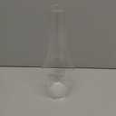 Oil Lamp Chimney 2 5/8 Inch × 10 Inch Clear Glass Lamp Chimney fit Central Draft Burners on Vintage and Antique Style Lamps Oil Lamp Parts