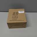 20Pcs Double Compartment Condiment Container, 2 Compartment Portable Reusable Snack Containers with lids, Used for travel Condiment Salad Dressing Meal Prep Containers