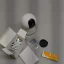 ARENTI 5G Indoor Security Camera, 4MP Pet Camera with Speaker for Dog/Cat, Baby Monitor with Phone App, Dual-Band WiFi, Auto Tracking, Super Night Vision, 2-Way Talk, Cloud & SD Card Storage(P2Q) (BEIGE)