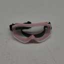 UKNOW Safety Goggles Over Glasses - Anti-Fog Clear Lens - ANSI Z87.1 Certified Eye Protection for Lab Work, Industrial Use (Pink)