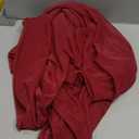 Wedding Arch Draping Fabric, 31.5" x 20FT Wrinkle-Free Sheer Chiffon Drapery for Ceremony Backdrop, Arbor, Pergola, Church Cross, Photo Booth, Baby Shower & Home Decor, 1-Pack, Burgundy