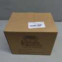 DREAM GARDEN Christmas Village House, Animated Popcorn House with LED Lights Battery Operated Musical Collectible Buildings for Home Table Holiday Display