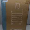 NEWBULIG 28 Inch Checked Luggage, Expandable Suitcase with Spinner Wheels