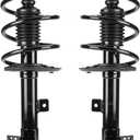 Front Struts Shocks w/Coil Springs Absorber for 2007-2010 Jeep Patriot Compass FWD 4WD / 2007-2012 Dodge Caliber L4 (Exc. SRT-4), Strut Shock Absorbers (Fits 172367 172368) 2008 2009 2011