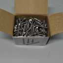 WenSilon (130Pcs)#10x1-1/2 Self-Tapping Screws for Wood 410 Stainless Steel Hexagon Head Quick Tapping
