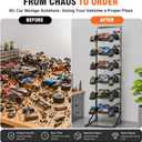 6-Tier RC Car Storage Rack, Adjustable Display Stand for RC Cars