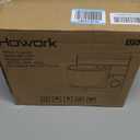 HOWORK Stand Mixer, 10+p Speeds With 5.5QT Stainless Steel Bowl, Dough Hook, Wire Whip & Beater, for Most Home Cooks, Silver