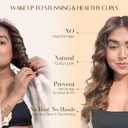 Yanibest Satin Heatless Curler Set, Overnight Hair Curler to Sleep in, No Heat Curling Rods, with Satin Scrunchies and Clip