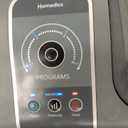 Homedics Deluxe Foot Massager & Calf Massager, Rolling & Compression Massage, Adjustable Tilt, Washable Liners, 4 Programs, 3 Intensity for Muscle Relief and Post-Workout Recovery