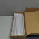 Peaha 10 Pack Kitchen Cabinet Handles 10 inch Black Pulls for Dresser Drawers Door Edge Finger Pull Aluminum Alloy Hardware (Hole Centers:10-1/16in(256mm))