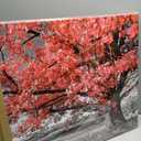 Canvas Wall Art For Living Room Office Wall Decor Bedroom Decor Black And White Landscape Wall Painting Red Tree Scenery Pictures Canvas Prints Ready To Hang For Room Home Decoration 40 X 20