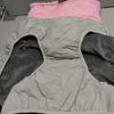 IECOii Extra Warm XXL Dog Coat - Reflective, Adjustable Dog Jacket for Cold Weather Outdoor, Waterproof Windproof Dogs Winter Jacket with Soft Fleece Lined, Machine Washable for Large Dogs, Pink, 2XL (XX-Large(Chest:29.9-35.4 in))