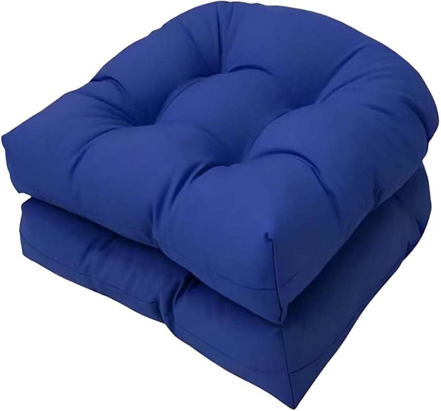 2 Pcs Chaise Lounge Cushions Outdoor, 80 x 26 x 4 Inch Lounge Chair Cushions for Outdoor Furniture - Waterproof Lounge Patio Replacement Cushion, 4In Fade-Resistant ThickPatio Chaise Lounge Cushion