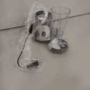 Mueller Smoothie Blender for Smoothies - Personal Blender for Shakes, Frozen Drinks, Baby Food & More, 15oz Travel Cup and Lid, Durable Stainless Steel Blades for Powerful Blending Performance (Light Grey)