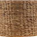 Aspen Creative 31605, Drum Spider Lamp Shade, Water Hyacinth, 12" Top x 12" Bottom x 9" Height