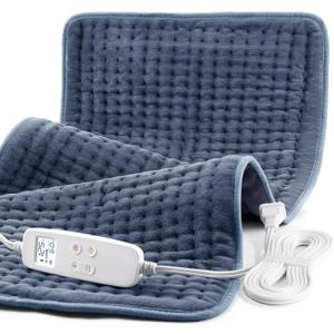 VAAGHANM Heating Pad: 33 x 17 inches Electric Heating Pad for Back -Extra Large Heat Pad for Shoulder/Neck/Knee/Arms - Upgraded 6 Timer & 6 Temperature Controller -Auto Shut Off- Gift for Mom