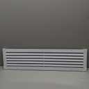 28x6 Inch (Duct Opening) Air Return Vent Cover Decorative  Premium Aluminum AC Vent Cover for Ceiling & Wall, Rustproof Grille, Ideal for Home HVAC Grille, Durable & Easy to Install by ACLAMINAIRE