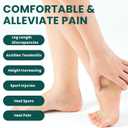 Adjustable Heel Lift Inserts for Shoes - Bukihome Orthopedic Shoe Lift for Uneven Legs 4 Layers Height Increase Insole for Heel Pain,Heel Spur,Achilles Tendonitis, Large
