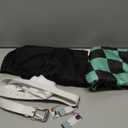 Cosplay Costume Cosplay's Outfit for Halloween Kids Adult (Green), Adult L