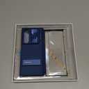 Nillkin for Z Fold 6 S Pen Case, [Built-in Writing Pen & S Pen Holder & Kickstand & Slide Camera Cover & Hinge Protection] Shockproof Fold 6 Phone Case with Pen for Samsung Galaxy Z Fold 6, Blue