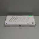 YUNZII Upgraded Wireless Typewriter Keyboard,with Retro Integrated Stand,USB-C/Bluetooth,Cute Round Keycaps, USB-C/Bluetooth Connection for Table, Phone, PC and Win/Mac/Android (B309, Ivory Butter)