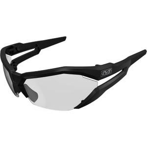 Mechanix Wear: Vision Type-V Safety Glasses with Advanced Anti Fog, Scratch Resistant, Half Framed Protective Eyewear, Lightweight Glasses with Adjustable Arms and Nose (Clear Lens)