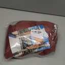 10 x 10 Feet Rust Backdrop Curtain for Partie, Background Curtains for Photoshoot, Birthday, Wedding, Halloween, Thanksgiving, Christmas Day, New Year Party Decorations 5Ft x 10Ft, 2 Panels