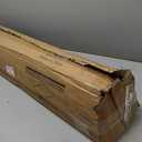 Front Door Mat, 4'x8' Indoor Outdoor Door Mat, Commercial Industrial Entrance Doormat, Heavy Duty Welcome Mat, Rubber Backing Non Slip Doormat for Entryway, Grey (Dark Grey Striped)