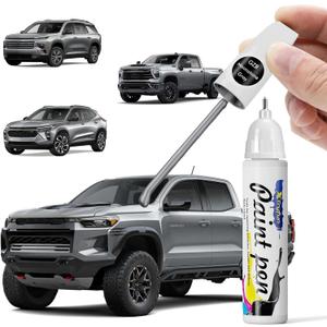 GZB/WA180H Sterling Gray Touch Up Paint Compatible with Chevrolet, DIY Car Paint Scratch Repair, Automotive Paints, Quick & Easy Fix Scratch Repair for Chevy Trax/Trailblazer