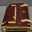 Large Cat Carrier Soft Dog Carrier for Small Dogs Pet Bag Carriers for Cat Dog Travel Bag Large Small Dog Puppy Kitten Rabbit Bunny Airline Approved for Traveling (L Brown) (20" x 13" x 14")