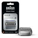 Braun Series 8 83M Electric Shaver Head Replacement Cassette, Silver (1 Count (Pack of 1))