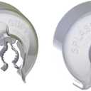 2pk The Original Hose Bibb Cover for Anti-Siphon Vacuum Breaker and Leaky Hoses (Cloud White)