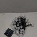 Led Solar Bubble Ball Light String Waterproof Yard Decor for Outdoor Christmas Party Decorative Lighting