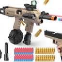 DIY Toys for Boys, Empty Shell Ejecting Design, Gifts for Boys Girls Birthday Holidays (Khaki)