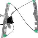 OEG Parts New Power Window Regulator W/Motor Compatible with Infiniti QX56 & Compatible with Nissan Armada Pathfinder Titan 2004-2013 807217S000, 748-524 Front Drivers Side Left LH