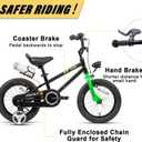 Glerc Fantacy Kids Bike, 12-20 Inch Children Bicycle for 2-13 Years Old Boys Girls, Kids Bicycle with Water Bottle Holder & Headlight & Training Wheels, Multiple Colors