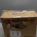 SNSLXH 5 Pack Stackable Closet Storage Basket, Multifunctional & Foldable Closet Organizer for Bathroom Kitchen Laundry Room Wardrobe Storage, Space-Saving Clothes Storage Drawer Organizer, White