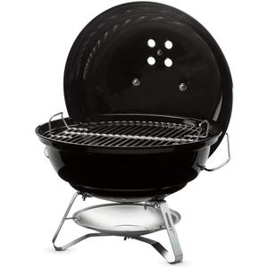 Weber Jumbo Joe Charcoal Grill, 18‑Inch, Black – Lightweight Portable Kettle BBQ Grill with Tuck‑N‑Carry® Lid Lock for Camping, Tailgating & Outdoor Cooking