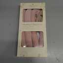 Yanibest Heatless Hair Curler to Sleep in, Overnight Curl Headband for Natural Wavy Curls, No Heat Soft Hair Curler Set with Hair Clip Scrunchies for Styling, No Slip Heatless Curls (Pink)