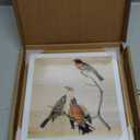 9x9 Picture Frame, Gold Metal Square Photo Frames with HD Glass, Fits 8x8 with Mat or 9 x 9 without Mat, Display for Wall and Table, 1 Pack