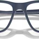 ARNETTE Men's An7239 Wobani Square Prescription Eyewear Frames (Wobani Matte Blue)