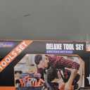 Kids Tool Set  Zealous 48 pcs Toddler Tool Set with Tool Box & Electronic Toy Drill, Pretend Play Kids Toys, Toy Construction Tools for Kids Ages 3,4,5,6,7,8 Years Old (A-Orange)