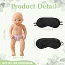 5 Pcs Baby Dolls for Baby Shower Game Blindfold Diaper Changing Game Baby Doll Race Game Set Include 2 Baby Doll 2 Blindfold 1 Diaper Blinder Sign for Boy Girl Gender Reveal(Greenery)