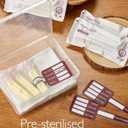 Momcozy Colostrum Collector Reusable Breast Milk Collector with Storage Case and Cotton Wipe, Portable Colostrum Container BPA Free, Multi-Use Collector 5ml-12pcs