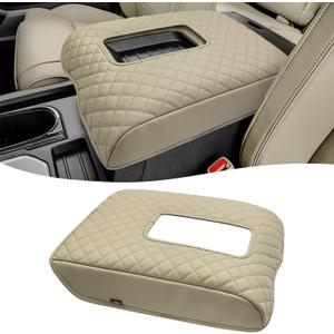 KBH Center Console Armrest Cover for Toyota Tundra 2014-2021, Beige
PU Leather, Middle Console Lid Protector, Arm Rest Cushion Pad, Interior Accessories, Anti-scratch