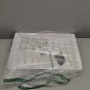 EVGATSAUTO Adjustable Cabinet Pull Out Shelf Carbon Steel Slide Drawer Organizer 3 Sideline Rails Kitchen Storage Large Capacity Easy Install Strong Quiet