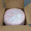 ELEMUSE Twin XL Dorm Dual Layer 3 Inch Memory Foam Mattress Topper | College Essentials for Girls Pink, 2 Inch Cooling Gel Foam with 2 Inch Plush PillowTop, Relief Comfortable Support